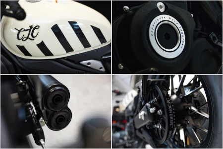 Motocykl CFMoto 450CL-C Bobber | Ivory White