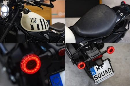 Motocykl CFMoto 450CL-C Bobber | Ivory White