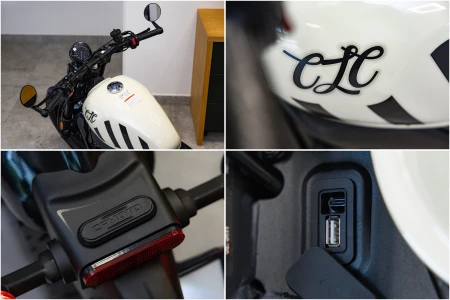 Motocykl CFMoto 450CL-C Bobber | Ivory White