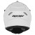 KASK NOX CROSS / OFFROAD N761 SOLID KID / JUNIOR (DZIECIĘCY) KOLOR BIAŁY POŁYSK + OKULARY 100%