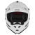 KASK NOX CROSS / OFFROAD N761 SOLID KID / JUNIOR (DZIECIĘCY) KOLOR BIAŁY POŁYSK + OKULARY 100%