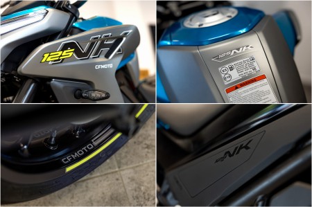 Motocykl CFMoto 125NK | Zephyr Blue | Wyprzedaż rocznika