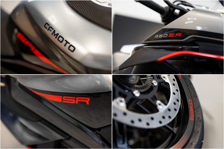 Motocykl CFMoto 450SR | Zircon Black | Wyprzedaż rocznika