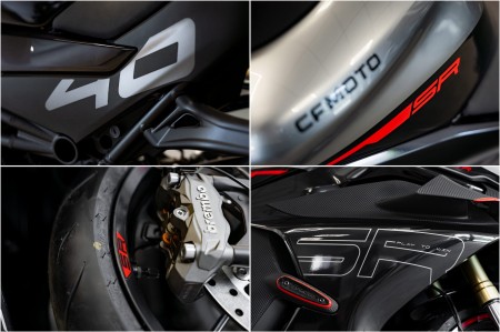 Motocykl CFMoto 450SR | Zircon Black | Wyprzedaż rocznika