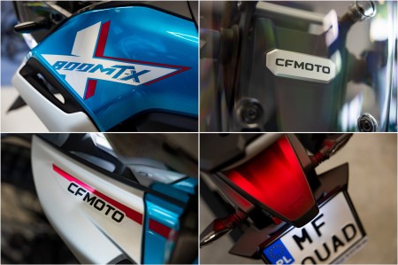 Motocykl CFMOTO 800 MT-X  | Zephyr Blue