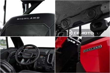 CFMOTO U10 PRO HIGHLAND ABS | Bordeaux Red