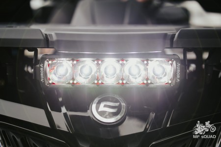 LISTWA LED 6" AURORA 60W PODŚWIETLENIE RGB