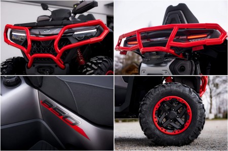 Quad CFMOTO Cforce 850 Touring Premium | Granite Ridge | ABS