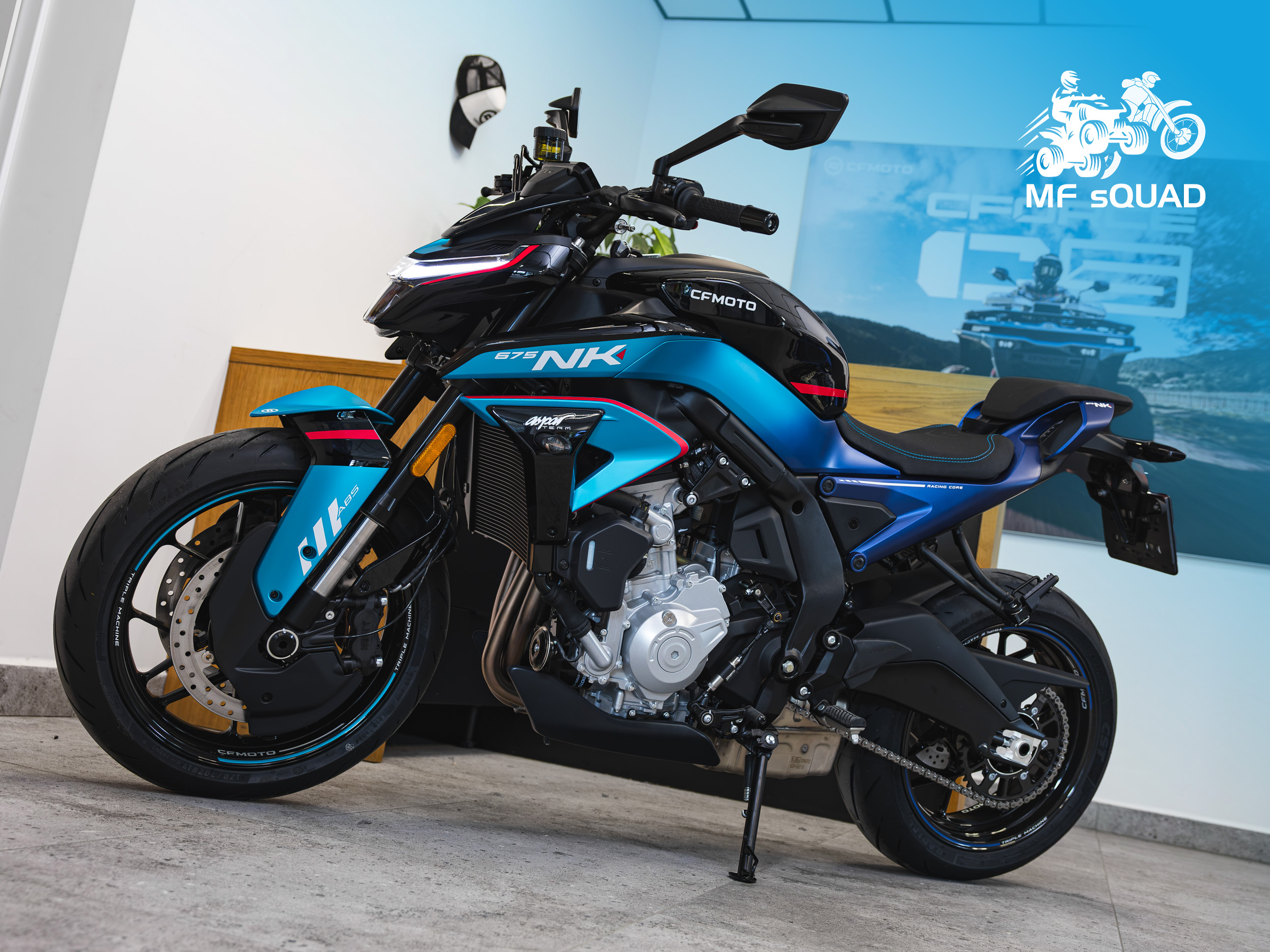 Motocykl CFMOTO 675NK GP | Champion Blue
