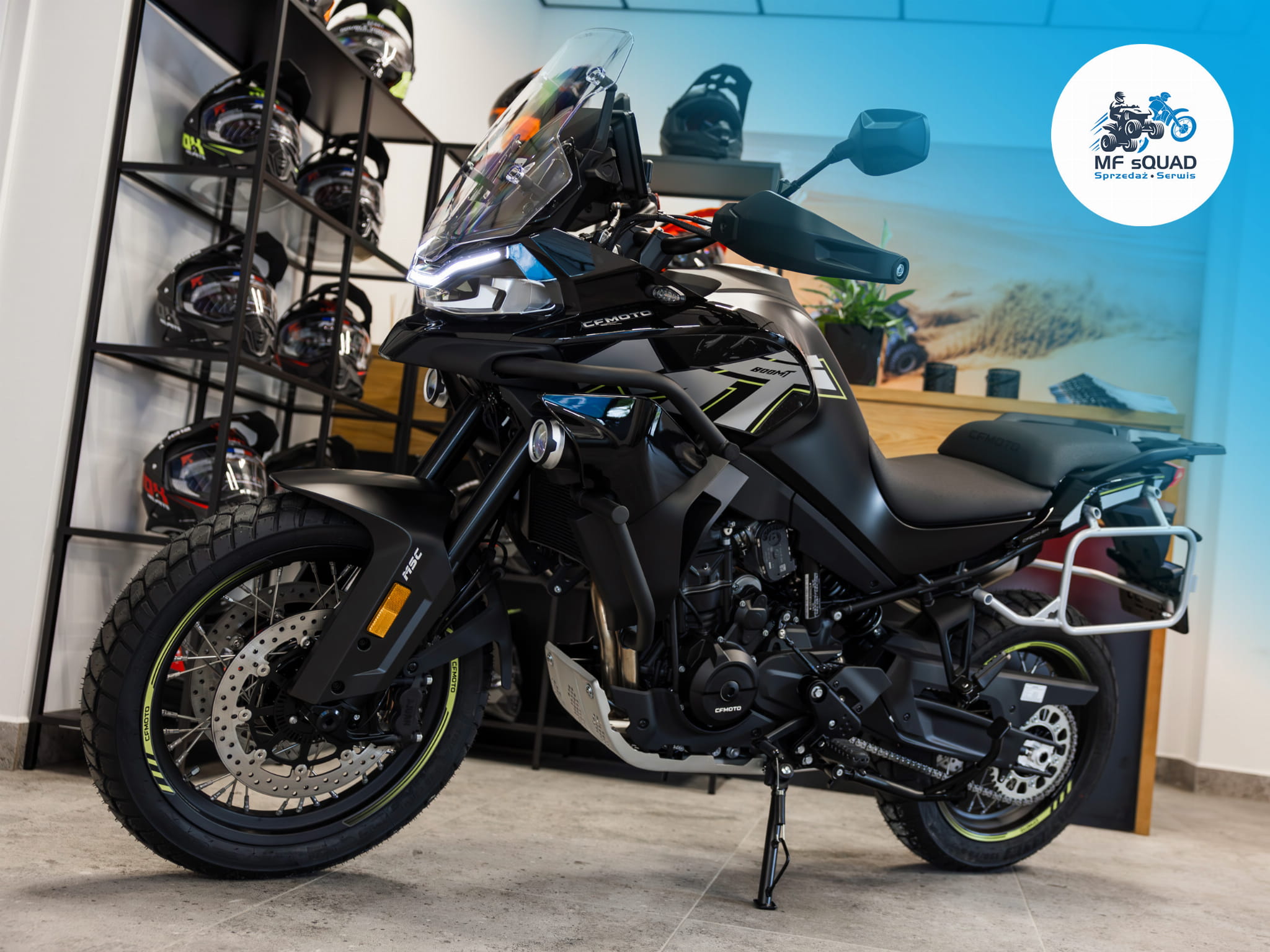Motocykl CFMOTO 800MT Explore | Gem Black