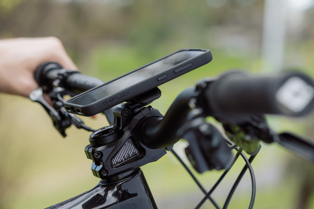 Regulowana podstawa rowerowa pod zaślepkę sztycy główki ramy Quad Lock® Stem Cap Mount