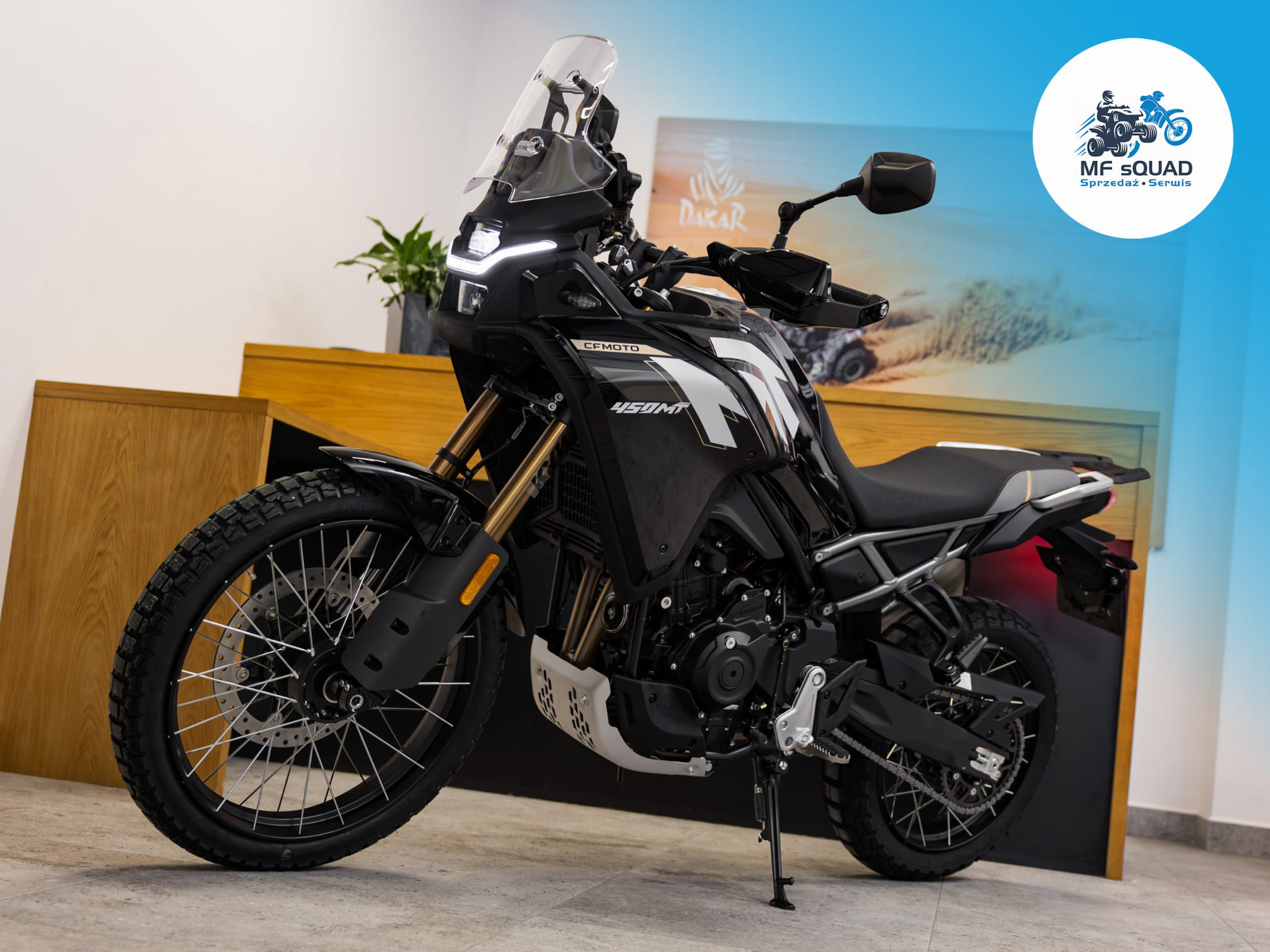 Motocykl CFMoto 450MT Black Edition | MY2026