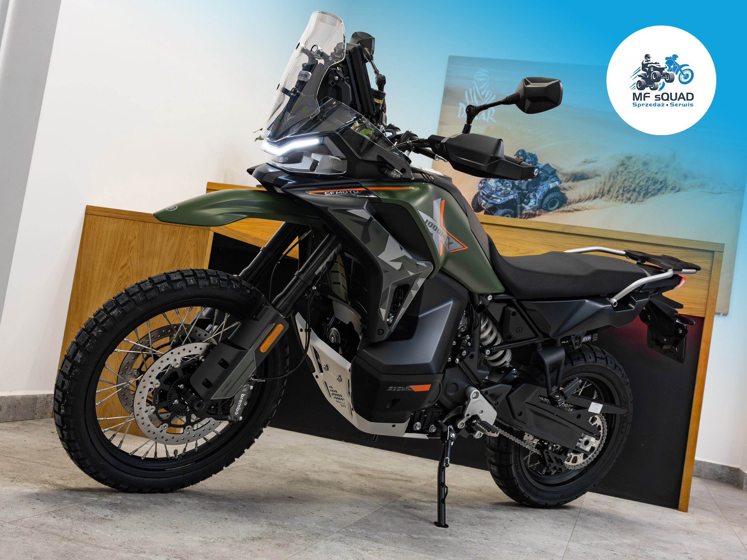 Motocykl CFMOTO 1000MT-X | Tactical Green | RP 2026
