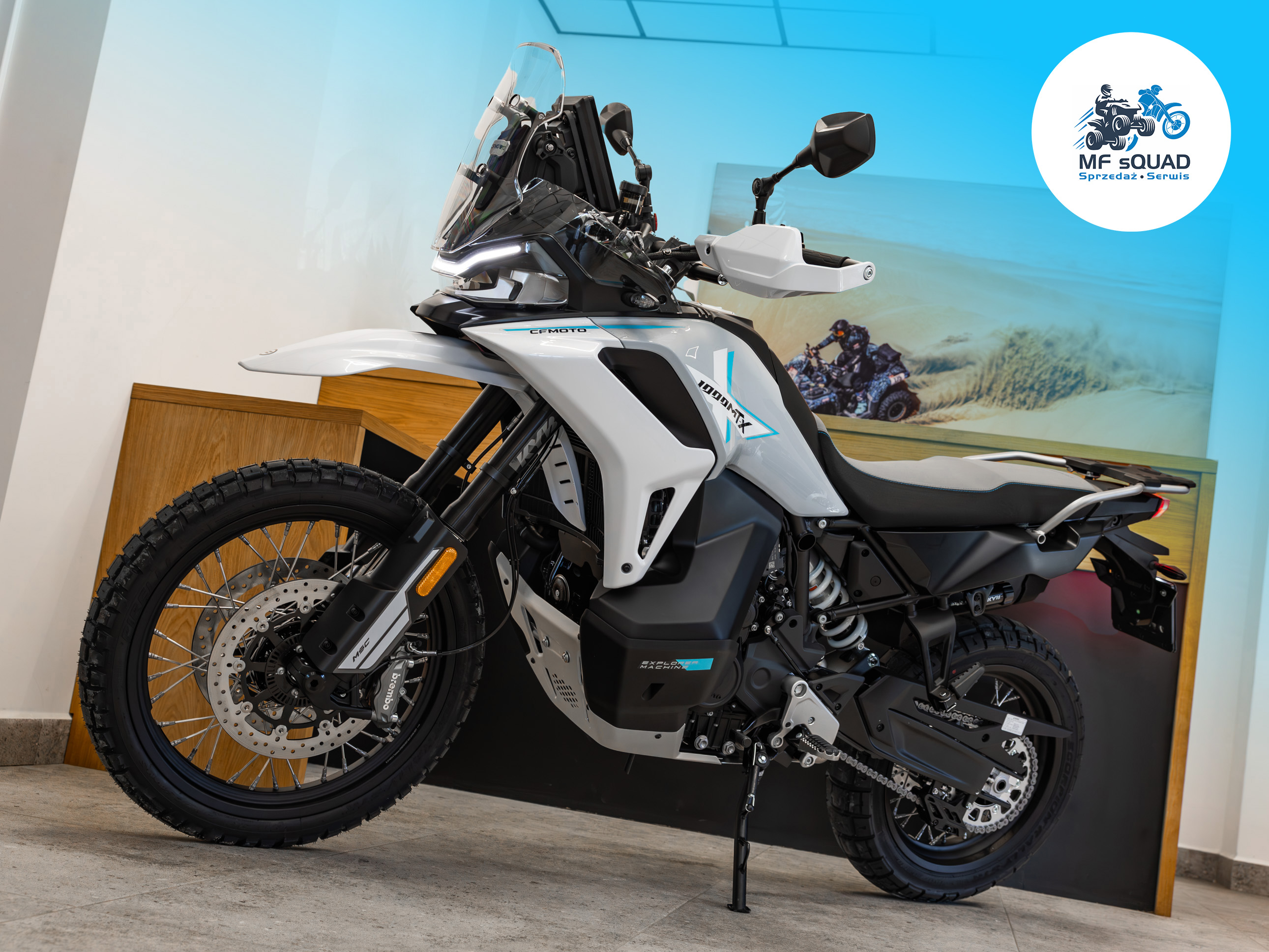 Motocykl CFMOTO 1000MT-X | Aerolite Grey | RP 2026