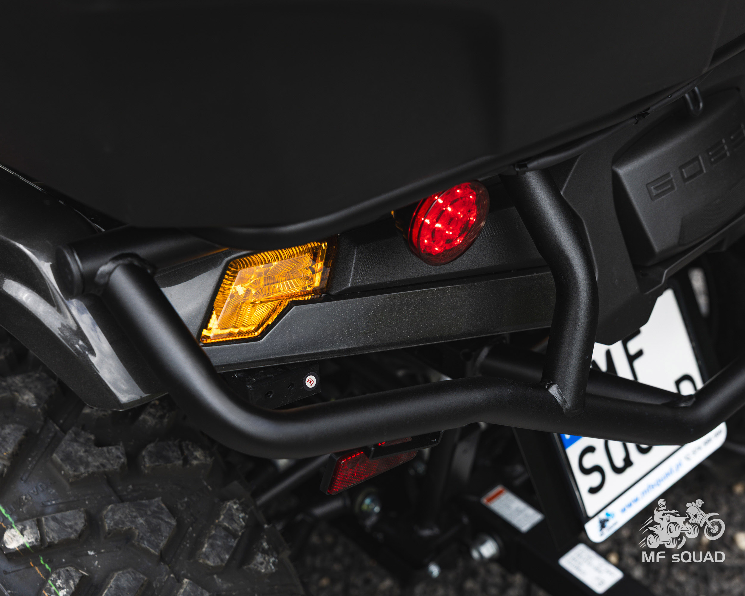 Zderzak tylny Bumper GOES Terrox 400 / 500 – Black