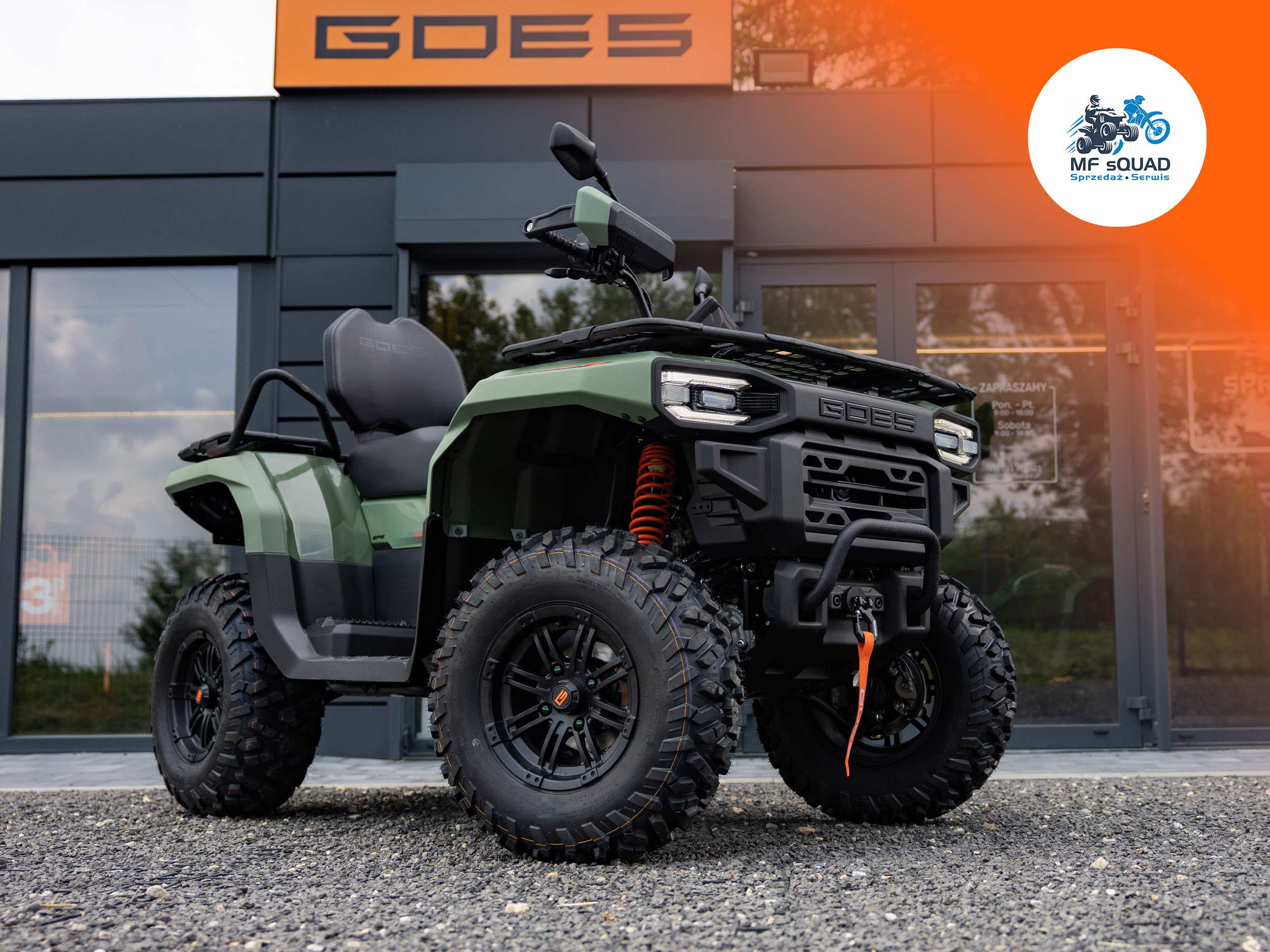 Quad GOES TERROX 550L EPS | 3 LATA gwarancji - NOWOŚĆ 2026